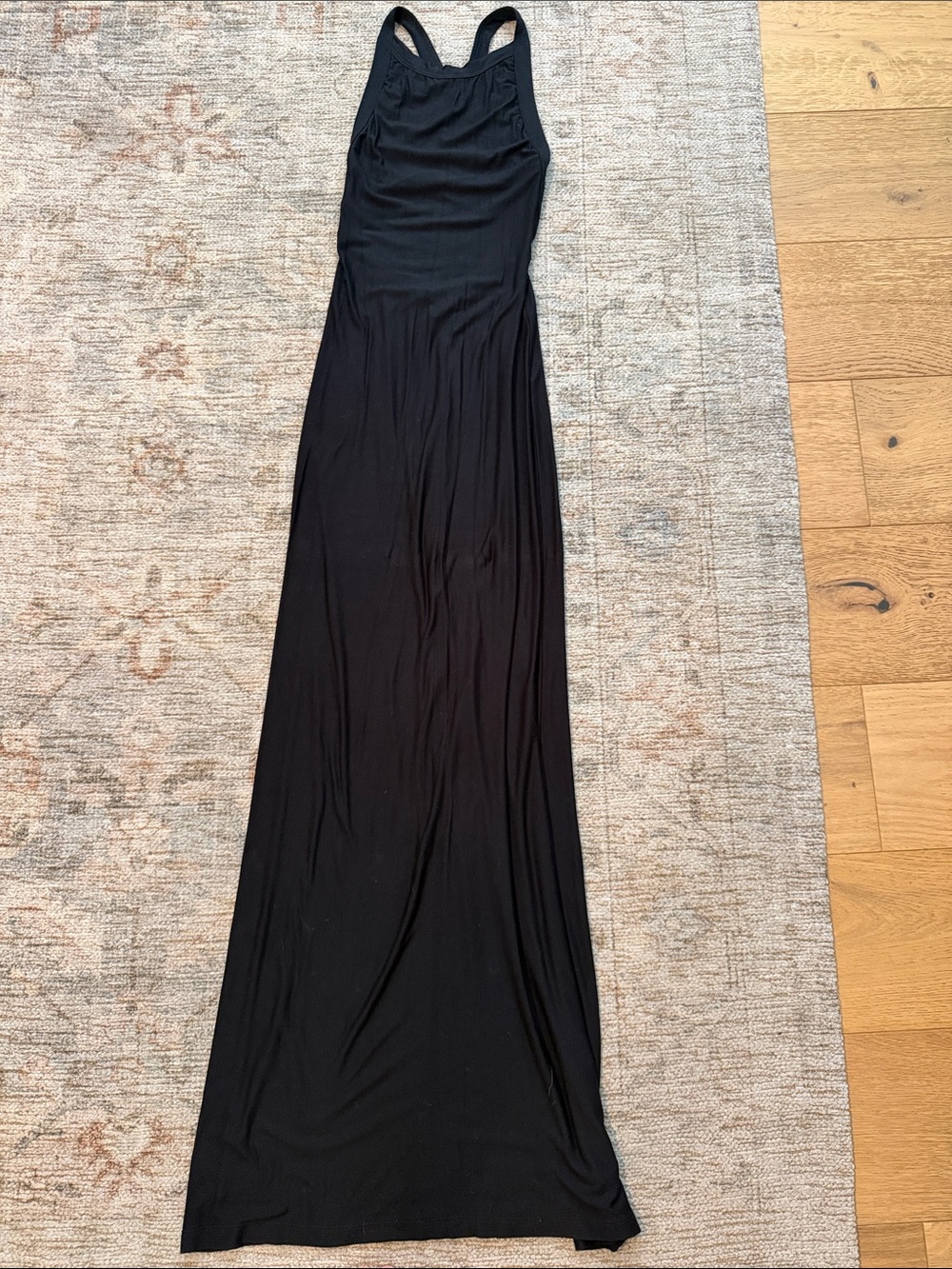 Novella Royale Black Midnight Rambler Racerback Maxi Dress